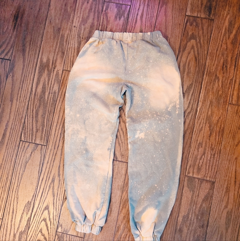 Pac Sun John Galt Baggy Tie Dye Mid Rise Joggers With Pockets - Picture 4 of 5